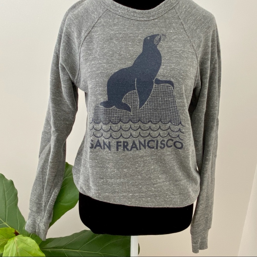 Culk Brand San Francisco Seal Crewneck Sweatshirt